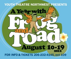 Youth Theatre Northwest continues its summer season with A Year With Frog and Toad.