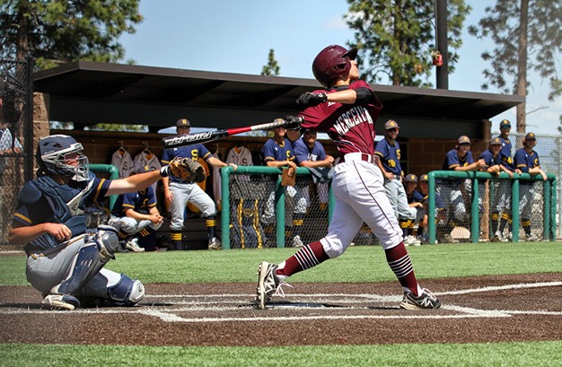 Mercer Island’s Noah Hsue went 2-4 at the plate while scoring two runs for the Islanders in their 3-1 victory over Southridge Saturday