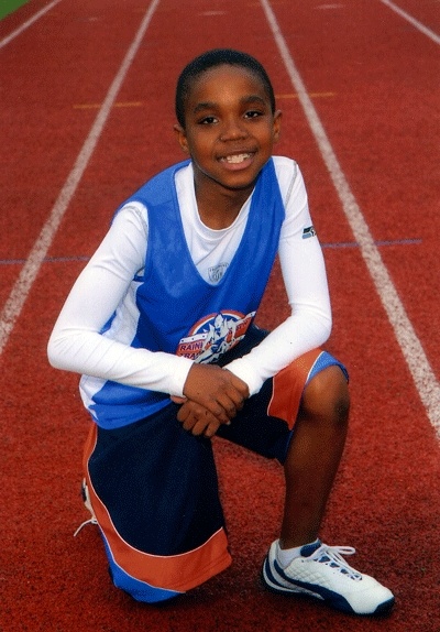 West Mercer Elementary fifth-grader Jaelin Tate.