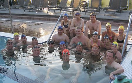 The Redwoods master swimmers group