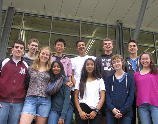 The eleven Mercer Island High School students who have been named 2014 National Merit semifinalists are