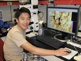 Islander Inar Zhang has won a prestigious award for his research in neurobiology. In between his regular studies