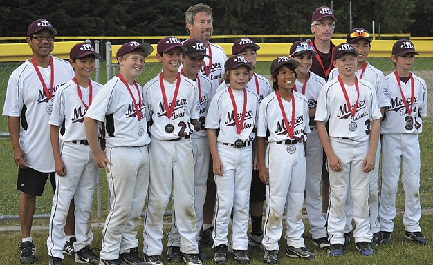 The Mercer Island Little League 11 year old All Star baseball team finished second at the district tournament in July.