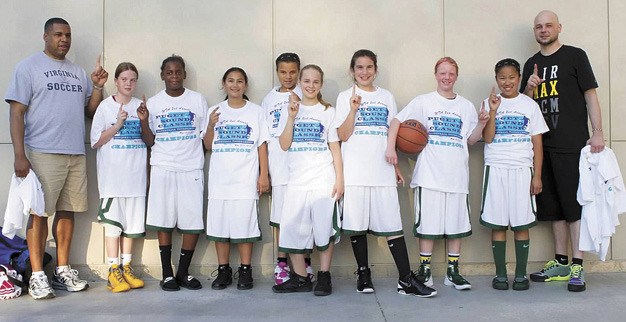 The 5th grade ECBA Swish team took first place at the Puget Sound Classic basketball tournament.