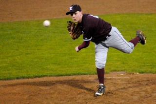 Islander starting pitcher Cameron Wilson struck out the side during the first inning against Interlake on March 31.