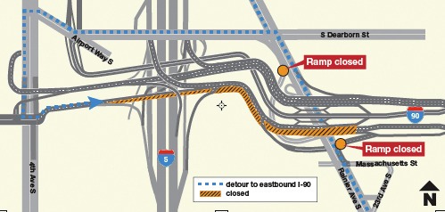 Plan for another eastbound I-90 closure this weekend.