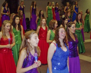 Island Sound sparkled as it performed its annual holiday show this year.