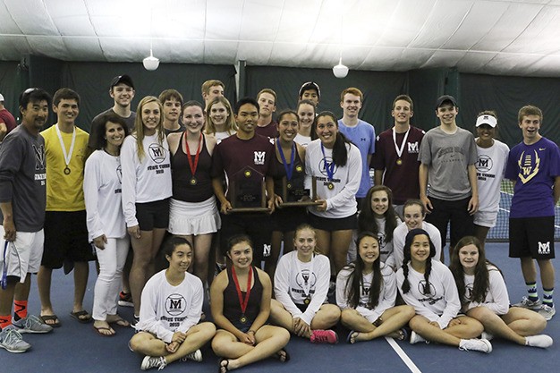 Mercer Island's girls and boys tennis teams took home state titles at the 3A state tennis tournament