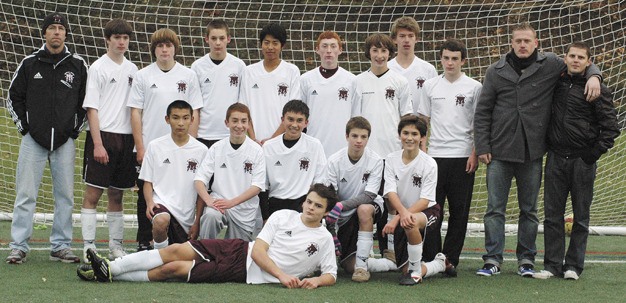 The Mercer Island select U15 boys team