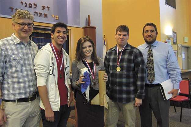 A team from Northwest Yeshiva High School competed in the Team America Rocketry Challenge