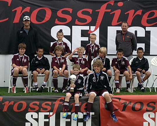 The Mercer Island Soccer Club’s Select boys U11 team made it to the finals of the Crossfire Select tournament at the end of July.