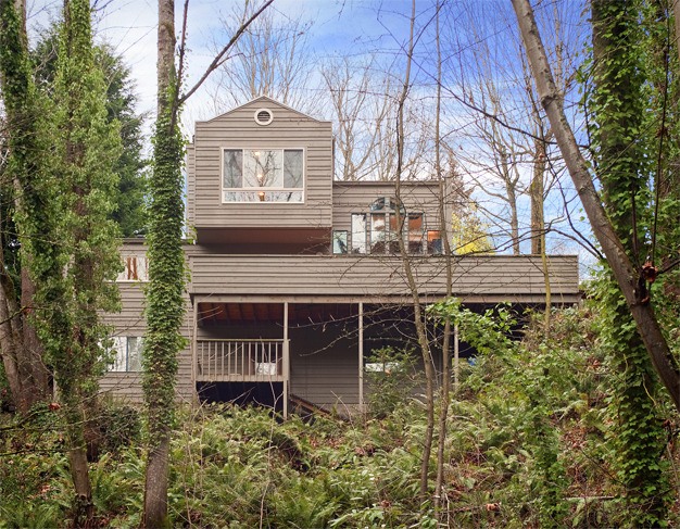The home at 4771 Fernridge Lane has the feeling of living in a tree house