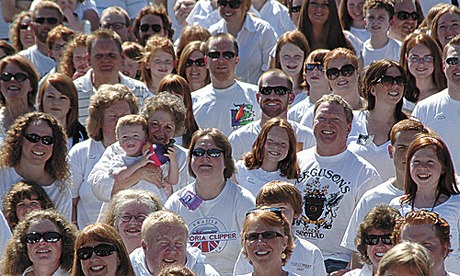 A record-setting number of redheads gather in Sammamish in an attempt to set a new world record.
