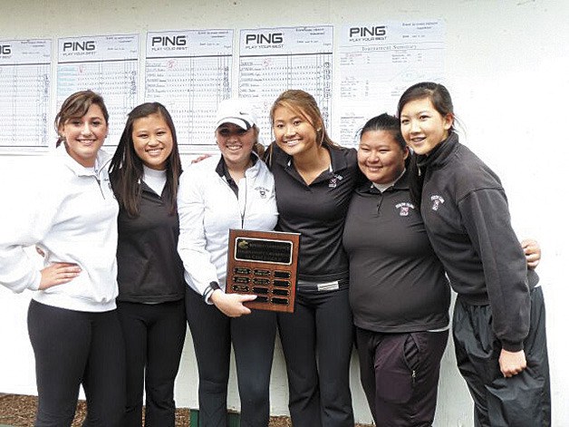 The mercer Island girls golf team captured the 2011 KingCo tournament title on Monday