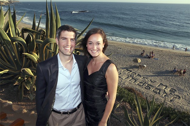 Lindsay Hampson and Will Martin-Gill are engaged to be married in September in San Francisco.