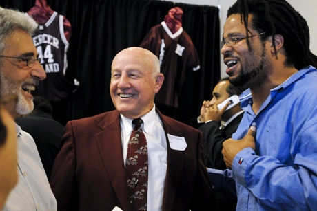 Longtime Mercer Island High School boys basketball coach Ed Pepple