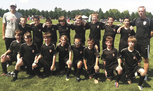 The Islander FC U12 team won the Sims Honda Skagit River Cup on July 22.