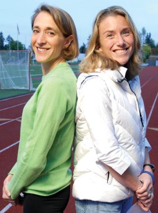Chad Coleman/Mercer Island Reporter Friends Susan Empey