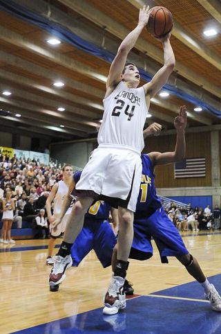 Chad Coleman/Mercer Island Reporter Islander Leroy Lutu was named the 3A KingCo tournament’s Most Valuable Player.