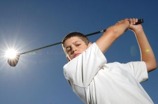 Chad Coleman/Mercer Island Reporter Islander Charlie Kern won the 2007 Washington state Junior Golfing Association state title for 12- and 13-year-olds. Kern