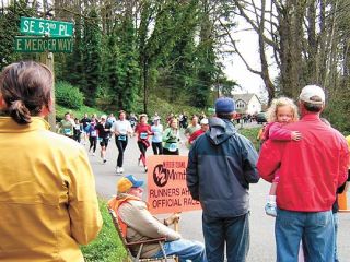 Reporter file photo The Mercer Island Rotary Run Day brought out record numbers of participants as Islanders lined the race course to cheer on the runners.