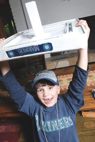 Chad Coleman/Mercer Island Reporter Island youngster Connor Hanson