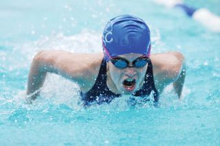 Chad Coleman/Mercer Island Reporter Shore Club swimmer Grace Wold