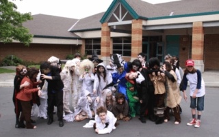 West Mercer Elementary School fourth and fifth-graders hope Islanders looking for a ghoulishly good time might stop by Wednesday or Friday night for their annual end-of-year show.