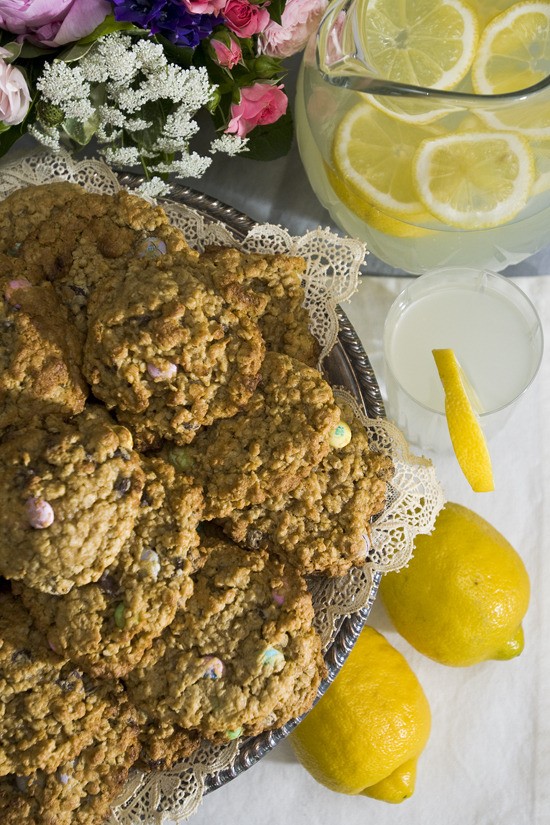Monster cookies and homemade lemonade are the perfect summer treats for kids of all ages.