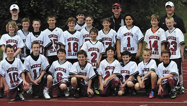 The Mercer Island 5/6 boys silver lacrosse team finished it's season undefeated this year.