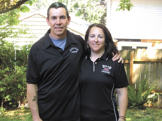 Rob and Liz Shields are active members in the Mercer Island lacrosse community after moving to the Island from Australia.