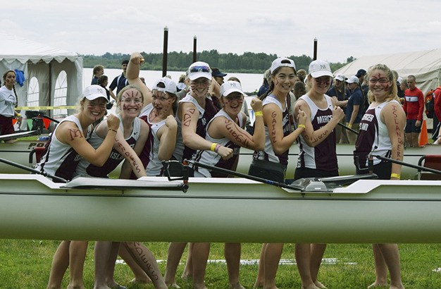 Mount Baker Crew placed third in the US Rowing Northwest Youth Championships