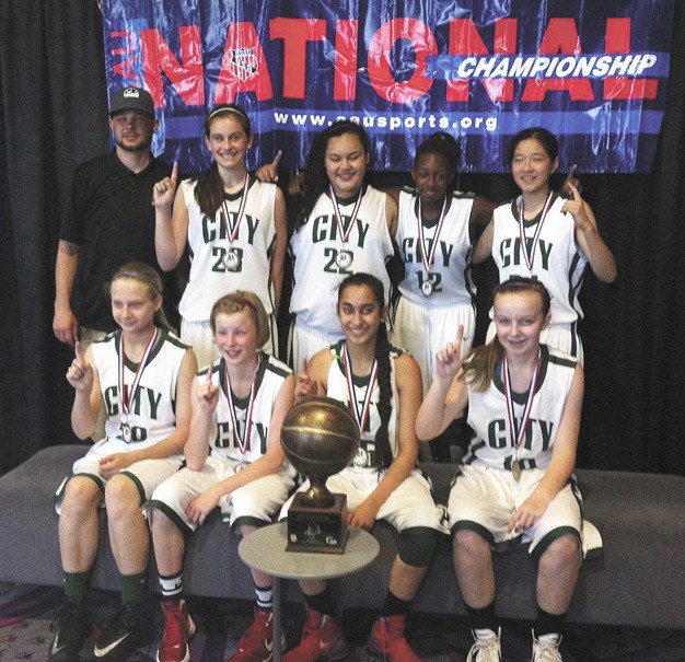 The ECBA Thunder seventh grade team based out of Mercer Island won the AAU Las Vegas Classic on July 29.