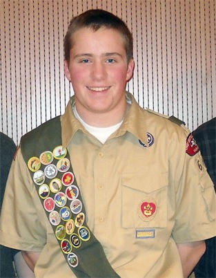 Erik Gest was recently named an Eagle Scout.