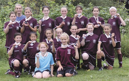The MI girls 12U soccer team took second at a tournament in Kent.