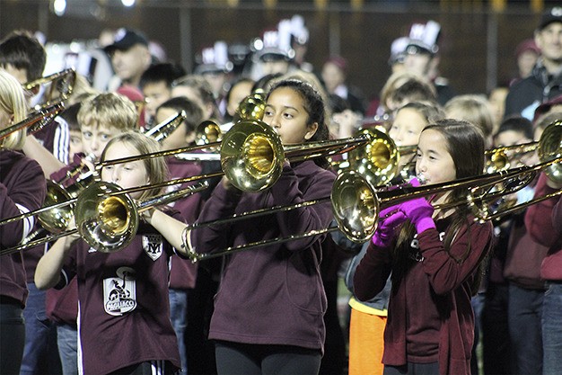 Hundreds of Mercer Island band students in grades 5 through 12 performed in the annual All Island Band Night