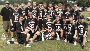 The Mercer Island boys select lacrosse 'Black Team' recently traveled to New Jersey for a tournament
