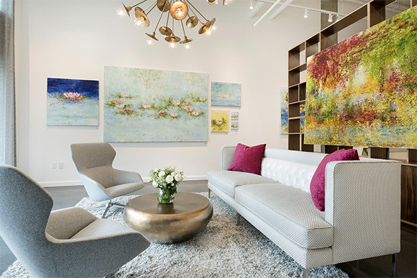 Suzanne Zahr’s new design and build studio features pieces from artist Gitte Peters and furniture from Gary Henderson.