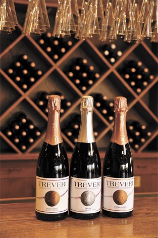 Treveri sparkling wines are made in the Yakima valley.