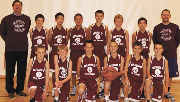 The Mercer Island sixth grade ETL select team recently finished their season undefeated.