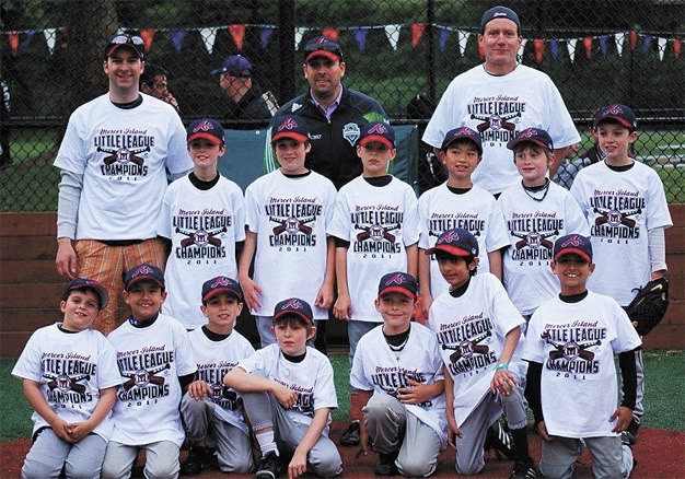 The Mercer Island Little League Braves recently won the AA division championship.