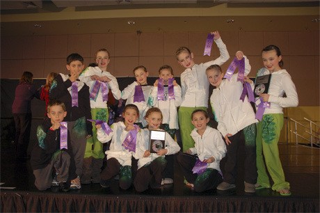 Members of the Mercer Island Definitive Dance junior dance team recently competed at the Starpower Competition. The team finished first in its category: tap.