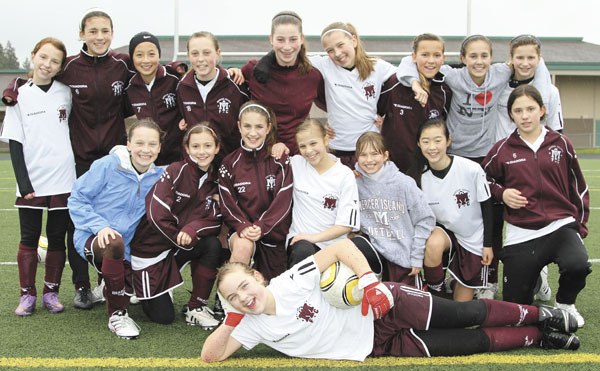 The Mercer Island Youth Soccer Club’s U12 recently took second in a tournament.