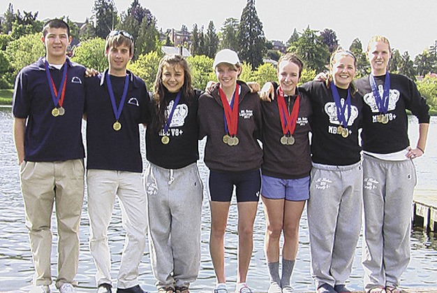 Members of the Mt. Baker crew rowers whose boats qualified for Nationals in Tenessee include several Mercer Island stduents. They include: seniors Peter Lee and cox Patrick Schroedl