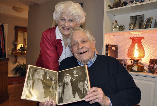 Polly and John Lindberg have been married for 59 years.