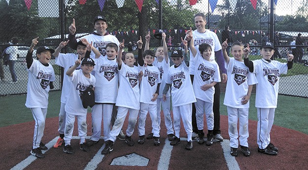 The Mercer Island Little League Marlins recently won the Little League player pitch tournament in the AAA category.