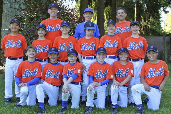 The Mercer Island Mets team includes: Will Keegan
