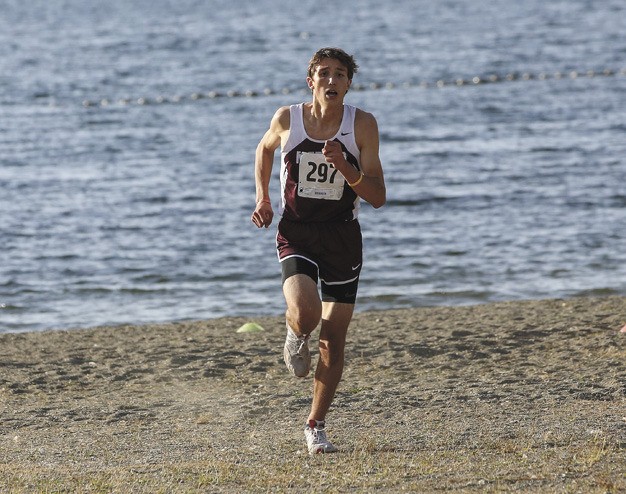 Mercer Island senior Matt Wopitka finished fifth overall during the KingCo cross country jamboree at Lake Sammamish State Park last Thursday.