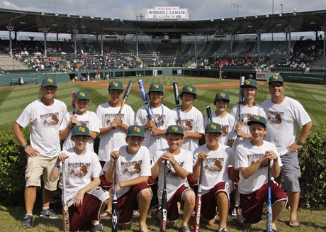 The Mercer Island Little League All Stars are