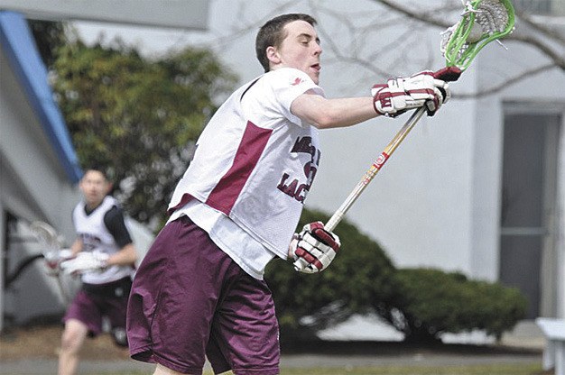 The Islander lacrosse team traveled to Boston during spring break. During a practice session